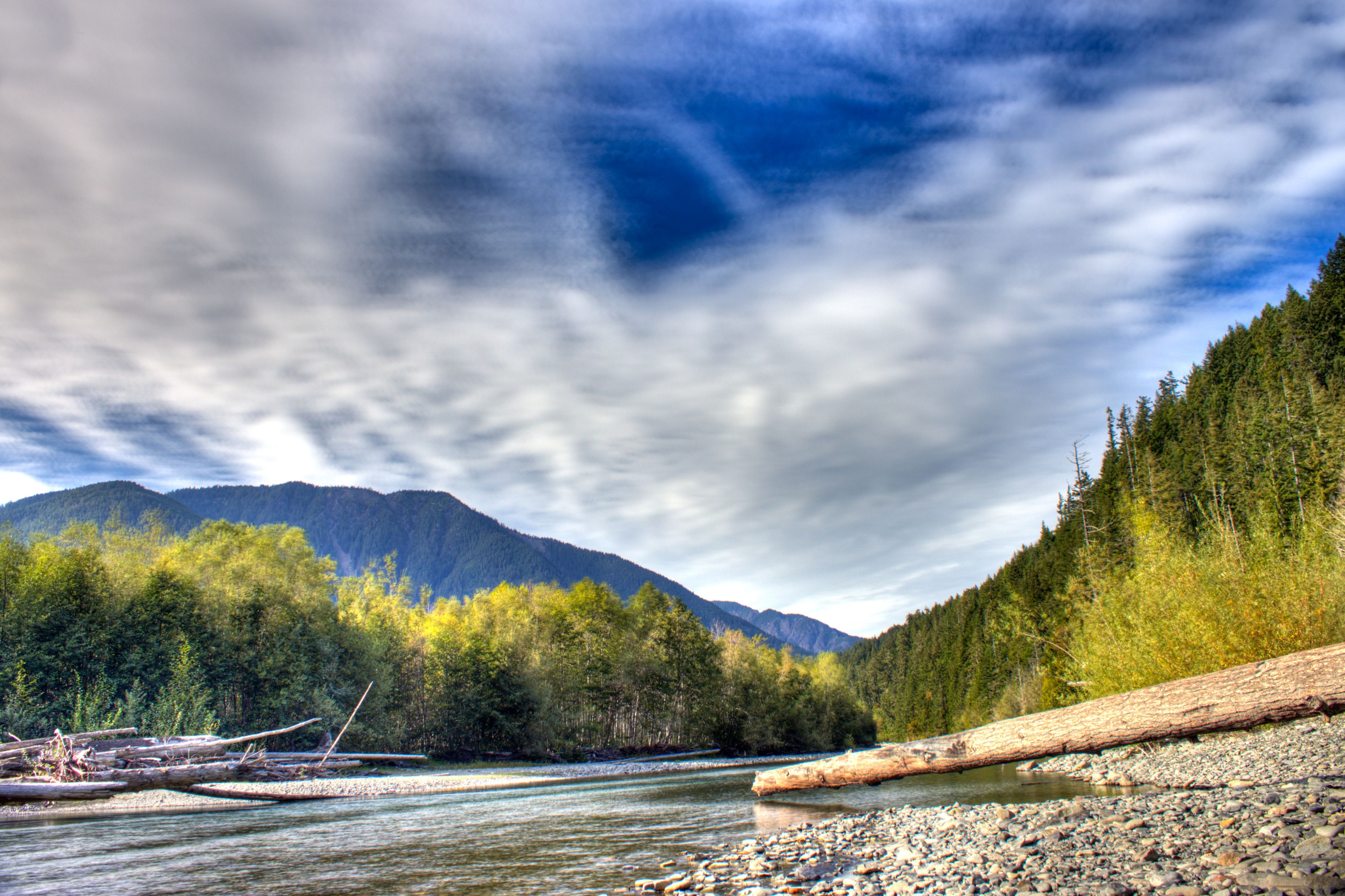 5627652 - elwha river in olympic national park